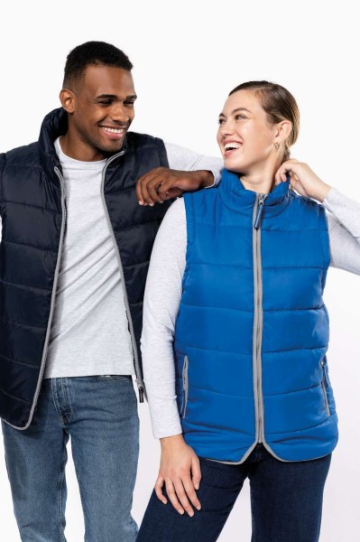 QUILTED BODYWARMER Fehér 