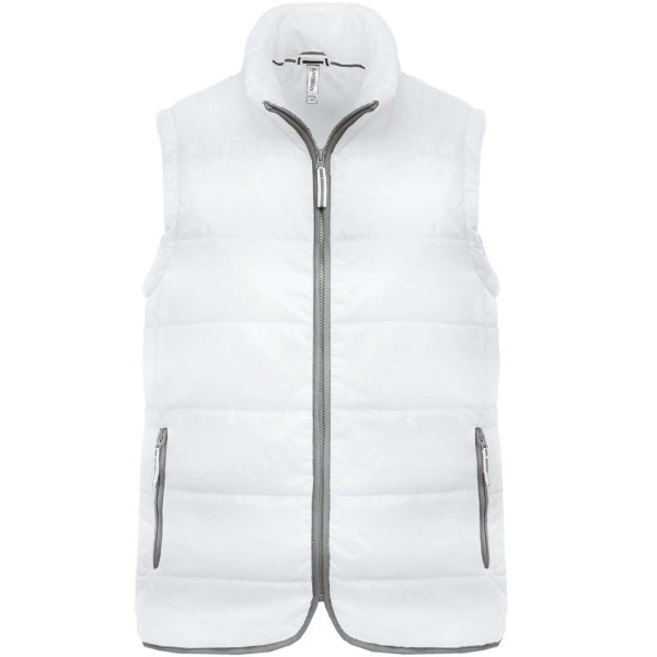QUILTED BODYWARMER Fehér 