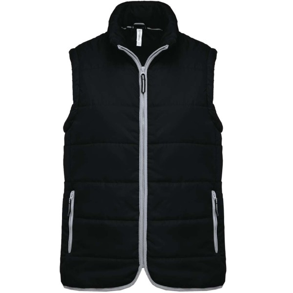 QUILTED BODYWARMER Fekete 