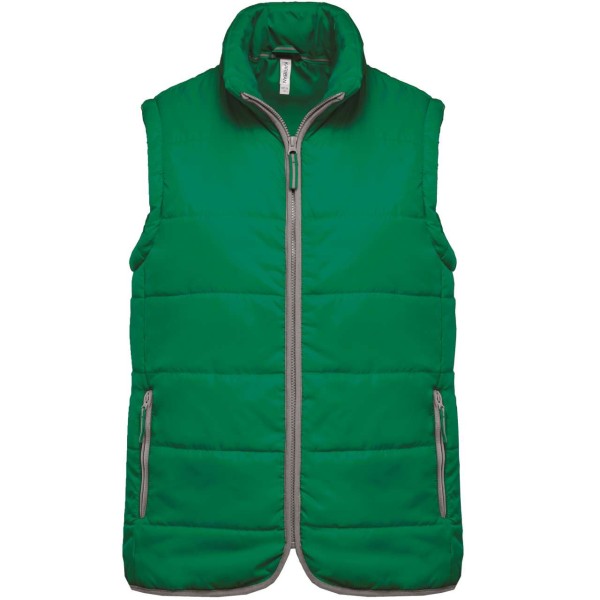 QUILTED BODYWARMER Zöld 