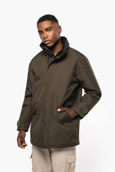 QUILTED PARKA Fekete 