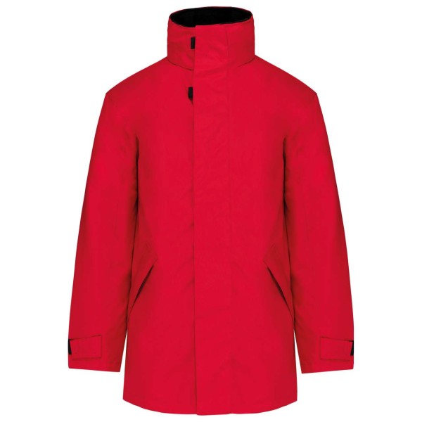 QUILTED PARKA Piros 