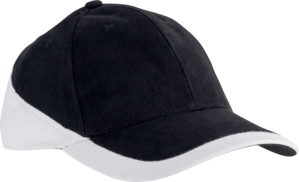 RACING - TWO-TONE 6 PANEL CAP Fekete 