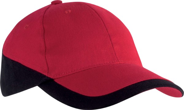 RACING - TWO-TONE 6 PANEL CAP Piros 