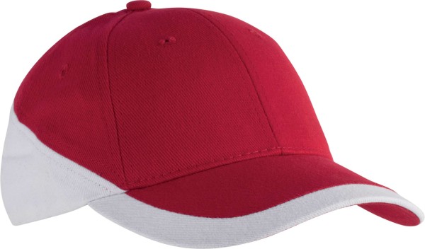 RACING - TWO-TONE 6 PANEL CAP Piros 