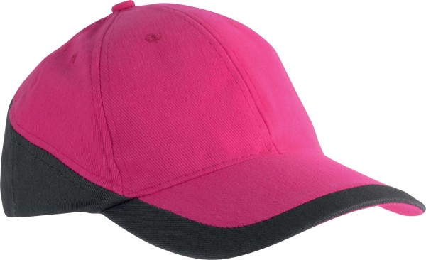 RACING - TWO-TONE 6 PANEL CAP Rózsaszín 