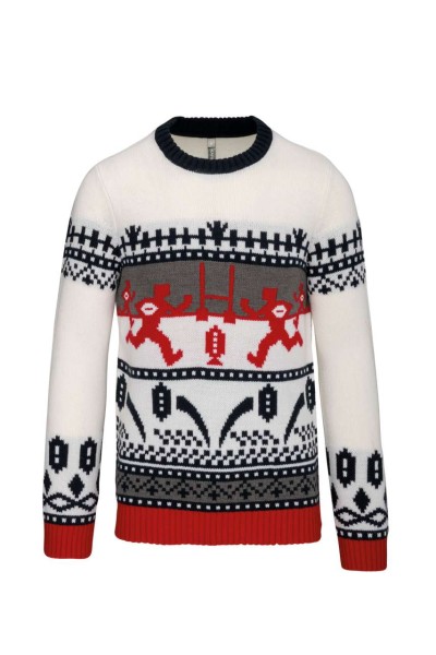 RUGBY DESIGN JUMPER Fehér 