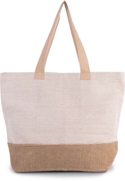 RUSTIC JUCO HOLD-ALL SHOPPER BAG Barna 
