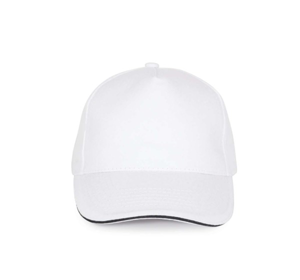 SANDWICH PEAK CAP - 5 PANELS Fehér 