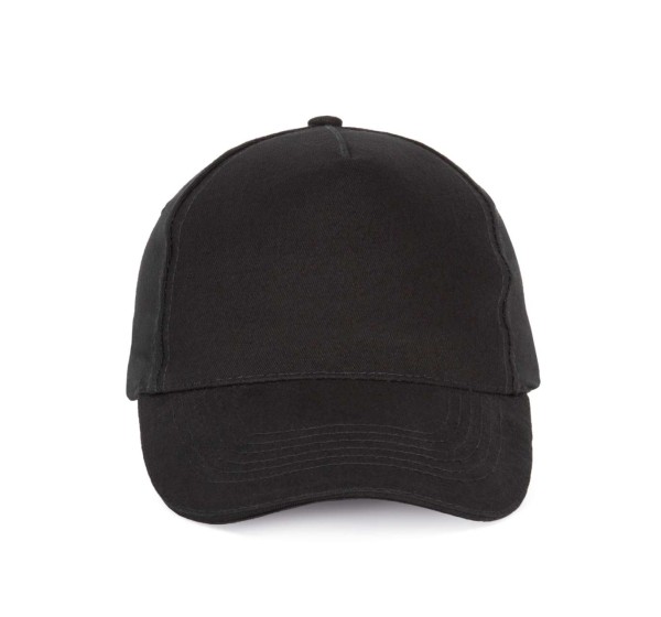 SANDWICH PEAK CAP - 5 PANELS Fekete 