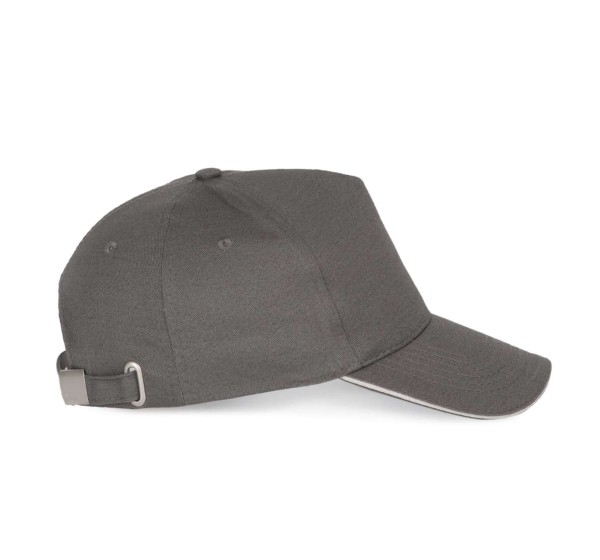 SANDWICH PEAK CAP - 5 PANELS Szürke 