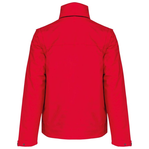 SCORE - DETACHABLE-SLEEVED BLOUSON JACKET Piros 