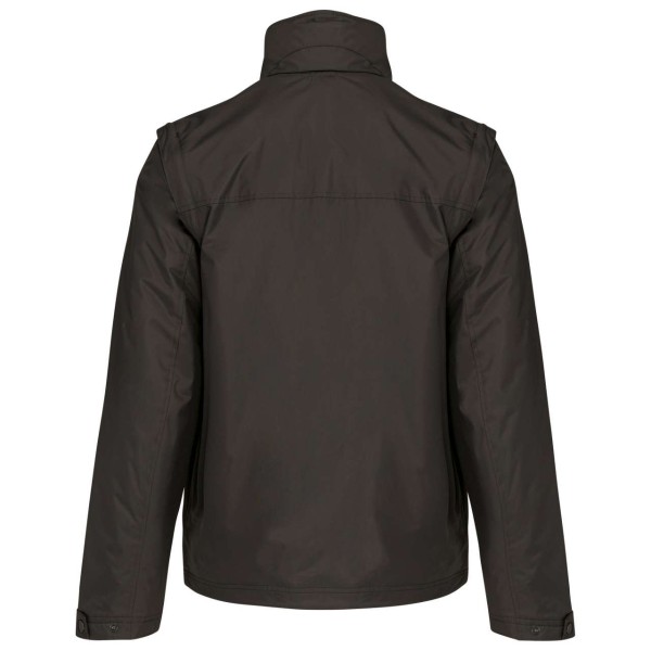 SCORE - DETACHABLE-SLEEVED BLOUSON JACKET Szürke 