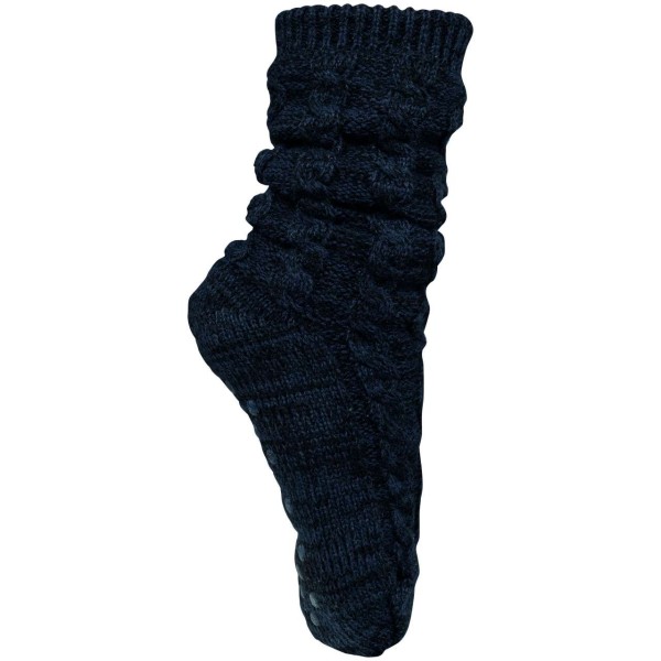 SHERPA-LINED LOUNGE SOCKS Kék 