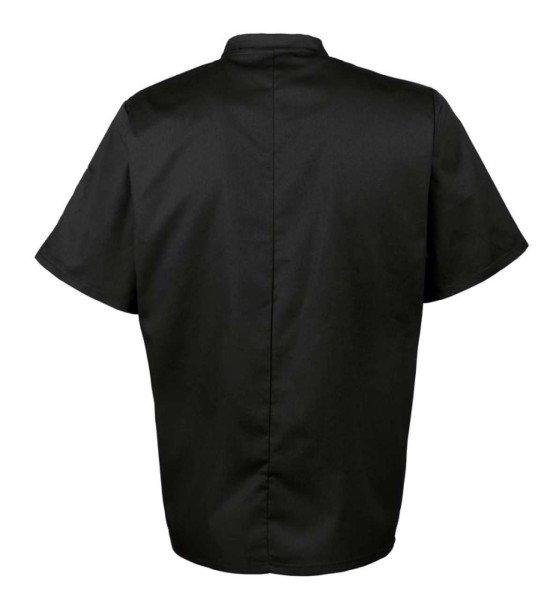 SHORT SLEEVE CHEF'S JACKET Fekete 