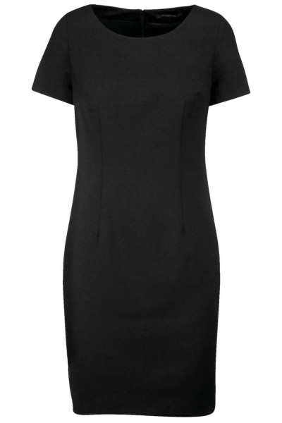 SHORT-SLEEVED DRESS Fekete 