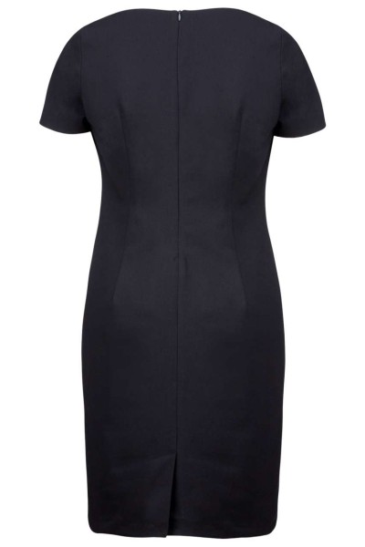 SHORT-SLEEVED DRESS Kék 