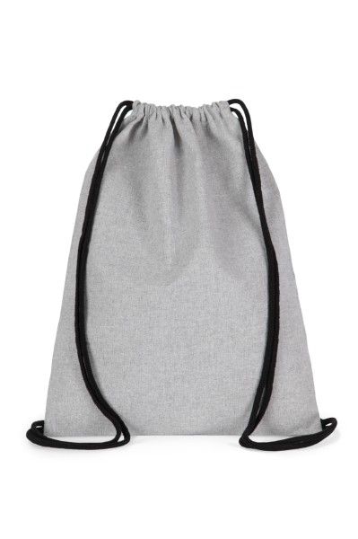 SMALL RECYCLED BACKPACK WITH DRAWSTRING Kék 