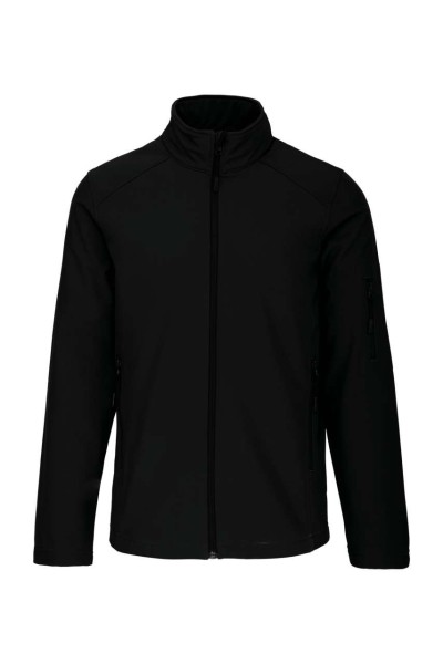 SOFTSHELL JACKET Fekete 