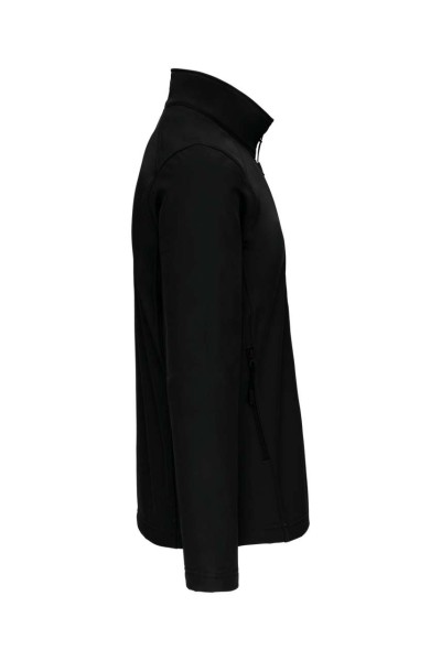 SOFTSHELL JACKET Fekete 