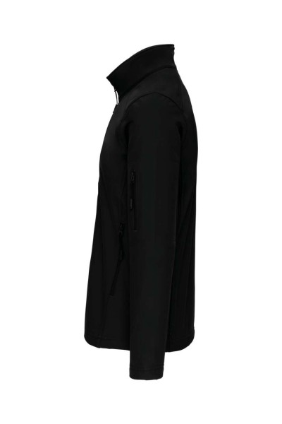 SOFTSHELL JACKET Fekete 
