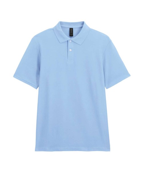 SOFTSTYLE® ADULT DOUBLE PIQUÉ POLO Kék 