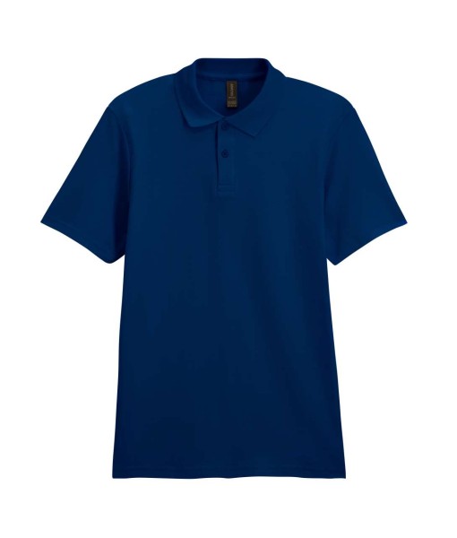 SOFTSTYLE® ADULT DOUBLE PIQUÉ POLO Kék 