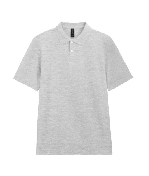 SOFTSTYLE® ADULT DOUBLE PIQUÉ POLO Szürke 
