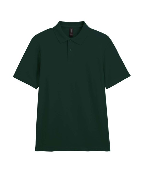 SOFTSTYLE® ADULT DOUBLE PIQUÉ POLO Zöld 