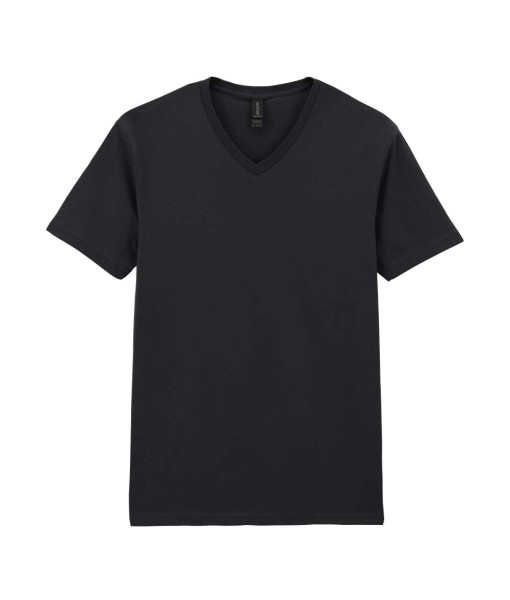 SOFTSTYLE® FELNŐTT V-NYAKÚ PÓLÓ Fekete 