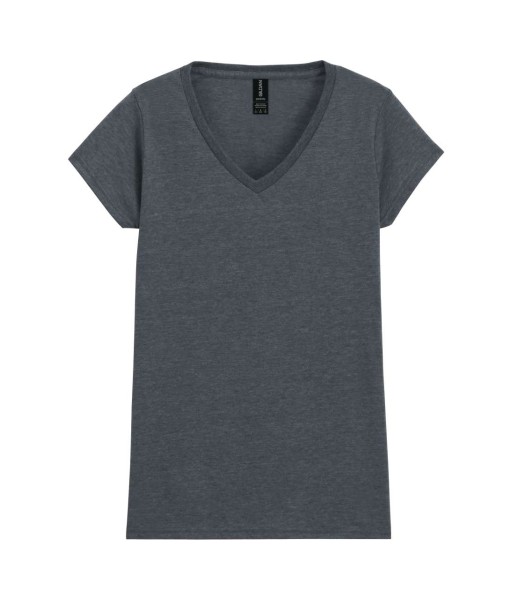 SOFTSTYLE® NŐI V-NYAKÚ PÓLÓ Szürke 