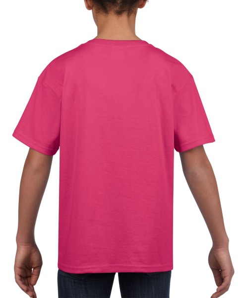 SOFTSTYLE® YOUTH T-SHIRT Rózsaszín 