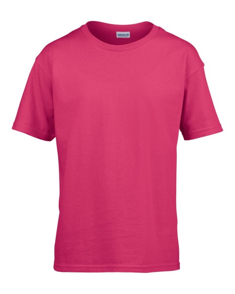 SOFTSTYLE® YOUTH T-SHIRT Rózsaszín 