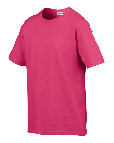 SOFTSTYLE® YOUTH T-SHIRT Rózsaszín 