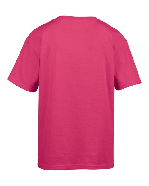 SOFTSTYLE® YOUTH T-SHIRT Rózsaszín 