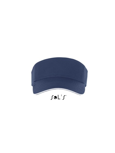 SOL'S ACE - UNISEX VISOR Kék 