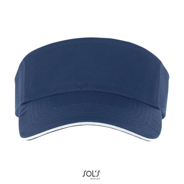 SOL'S ACE - UNISEX VISOR Kék 