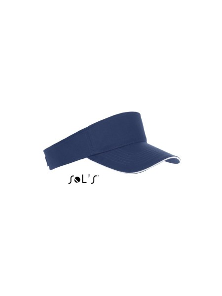 SOL'S ACE - UNISEX VISOR Kék 