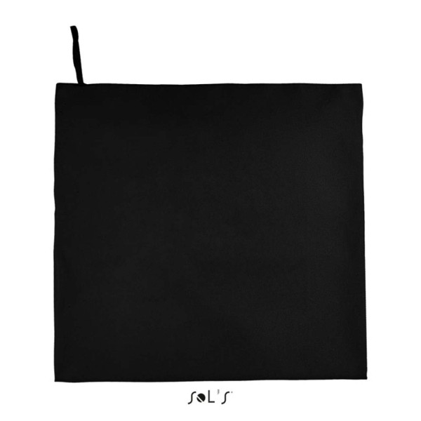 SOL'S ATOLL 100 - MICROFIBRE TOWEL Fekete 