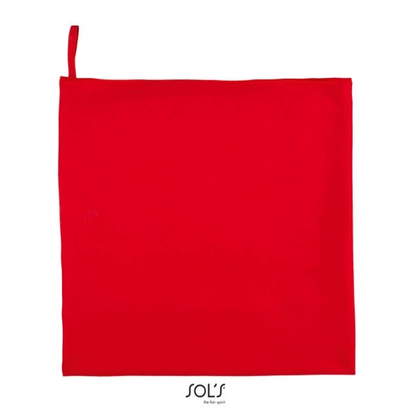 SOL'S ATOLL 50 - MICROFIBRE TOWEL Piros 