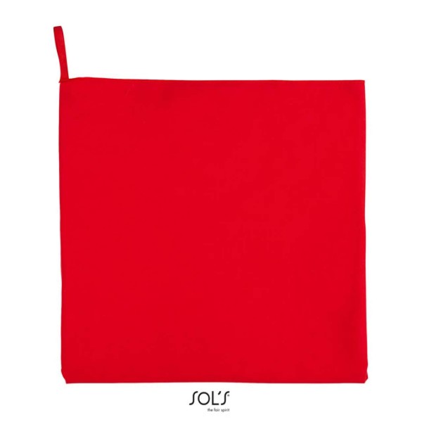 SOL'S ATOLL 70 - MICROFIBRE TOWEL Piros 