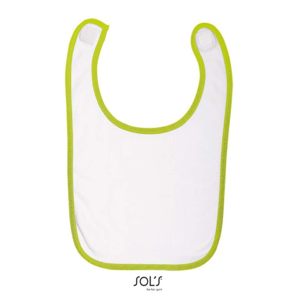 SOL'S BABIB - BABY BIB Fehér 