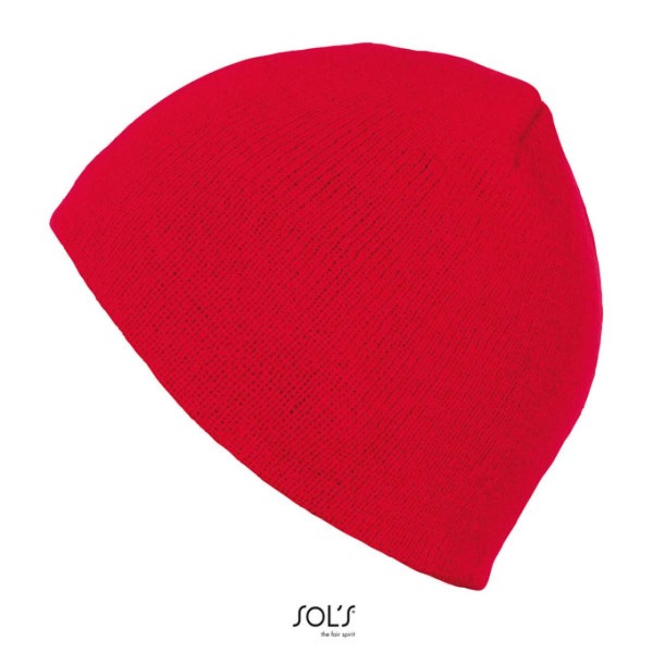 SOL'S BRONX - UNISEX ACRYLIC HAT Piros 