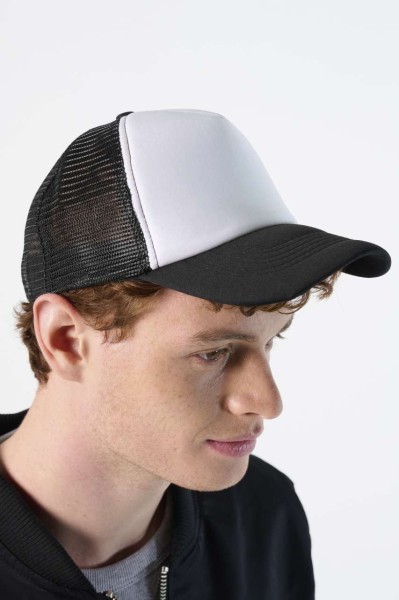 SOL'S BUBBLE - FIVE PANEL MESH CAP Narancssárga 