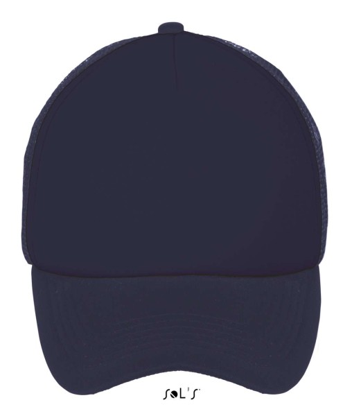 SOL'S BUBBLE - FIVE PANEL MESH CAP Kék 