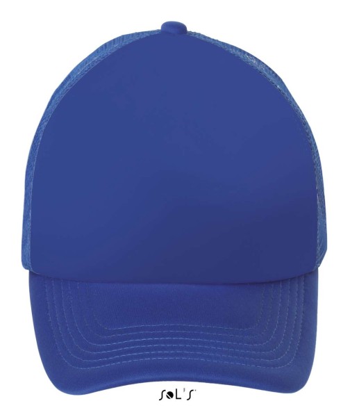 SOL'S BUBBLE - FIVE PANEL MESH CAP Kék 