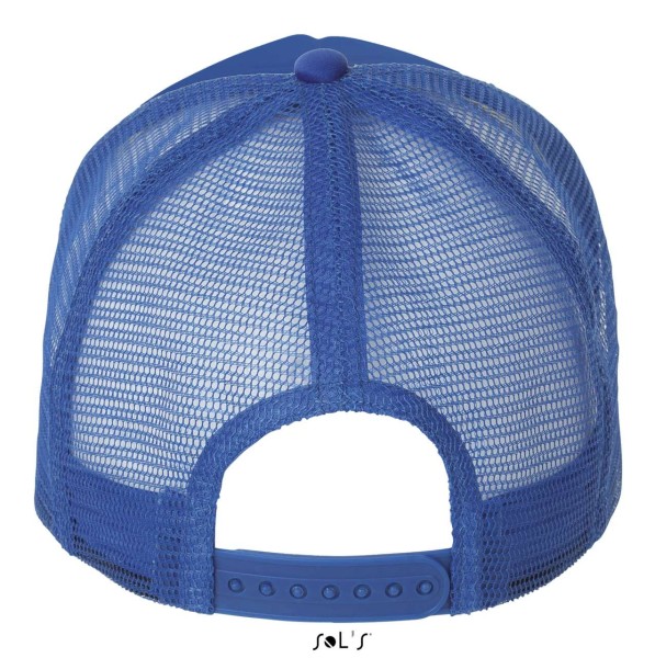 SOL'S BUBBLE - FIVE PANEL MESH CAP Kék 