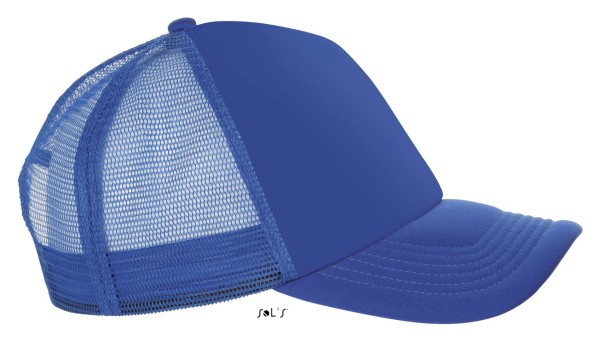 SOL'S BUBBLE - FIVE PANEL MESH CAP Kék 