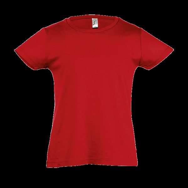 SOL'S CHERRY - GIRLS' T-SHIRT Piros 