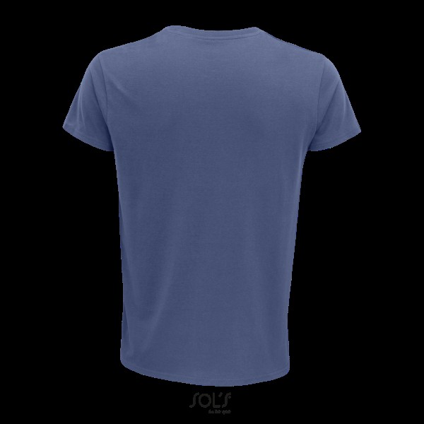 SOL'S CRUSADER MEN - ROUND-NECK FITTED JERSEY T-SHIRT Kék 